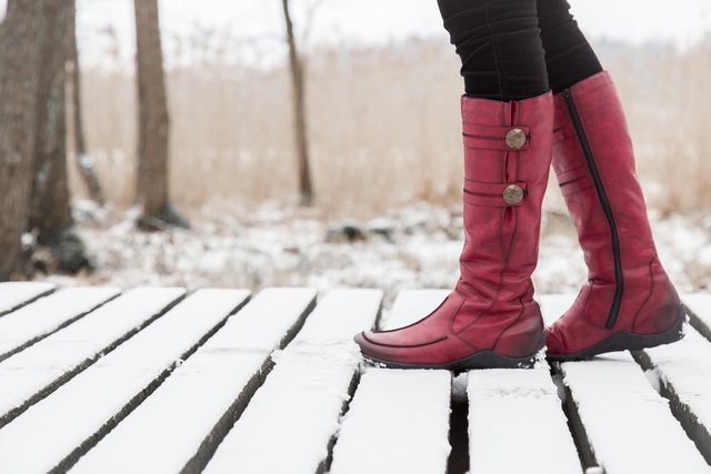 women's winter knee high boots