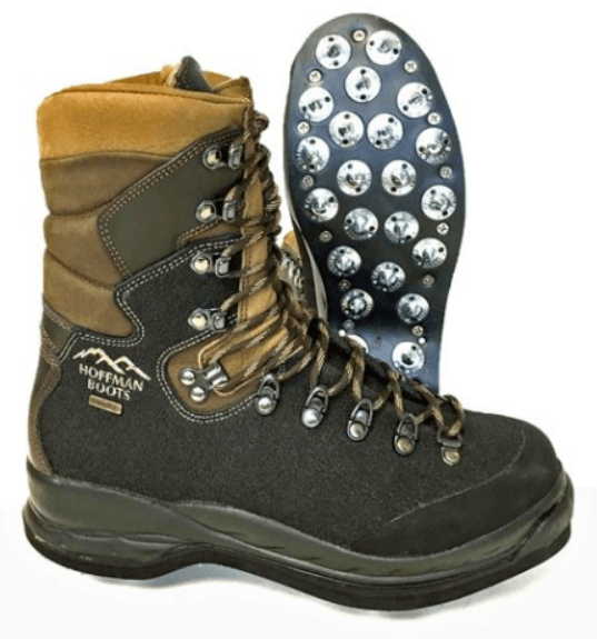 winter logging boots