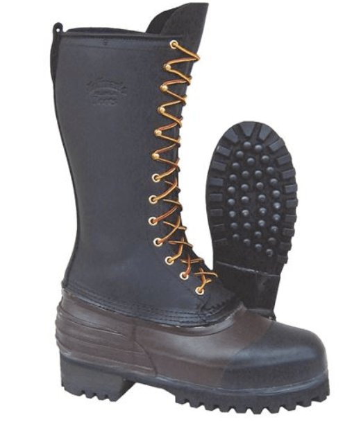 Logger Work Boots to Climb Poles 