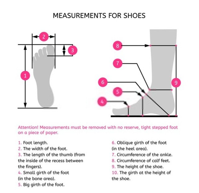 Shoe Size Chart - US, UK, EU & Inches Conversion –