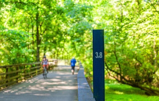 how long does it take to bike 7 miles