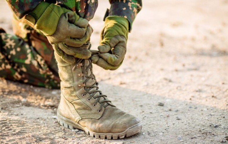 military boot laces