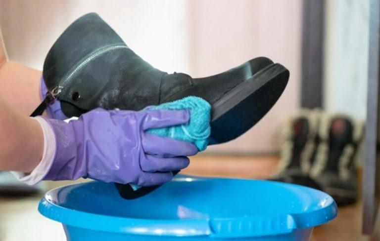 how to clean dirty work boots