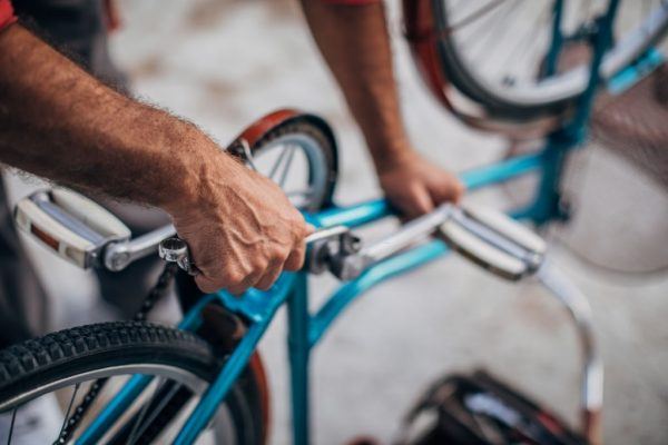 antique bicycle restoration