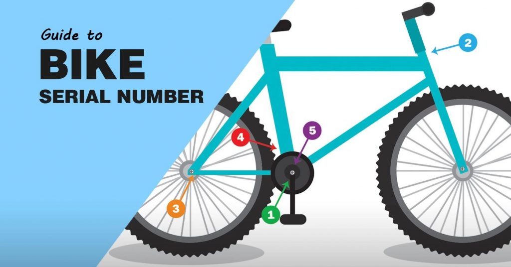Serial identification bicycle number Can You
