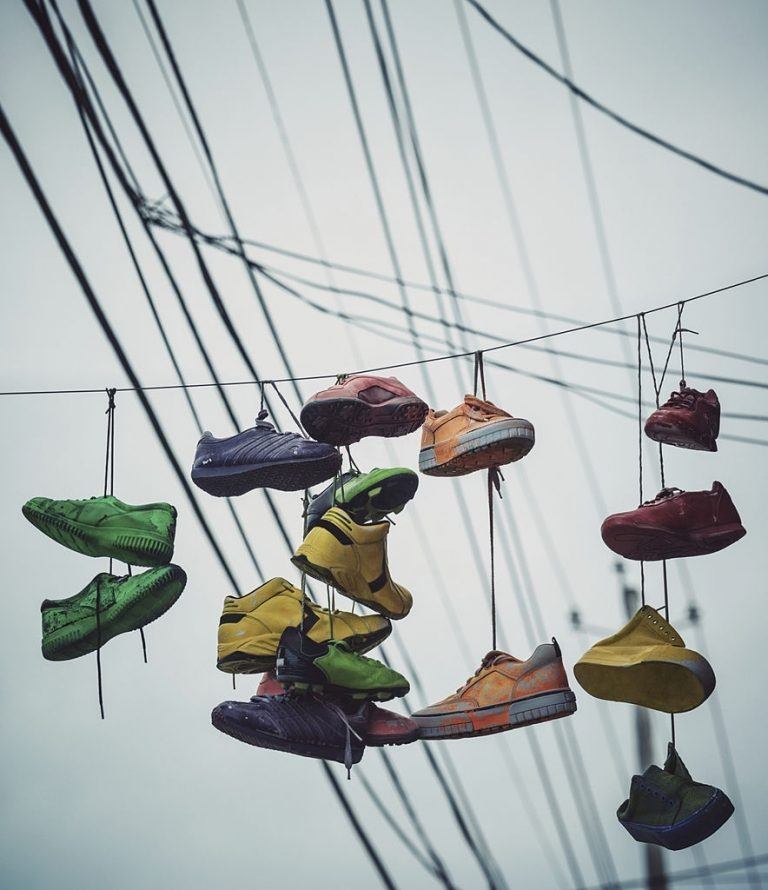 All 98+ Images why are shoes thrown over power lines Full HD, 2k, 4k