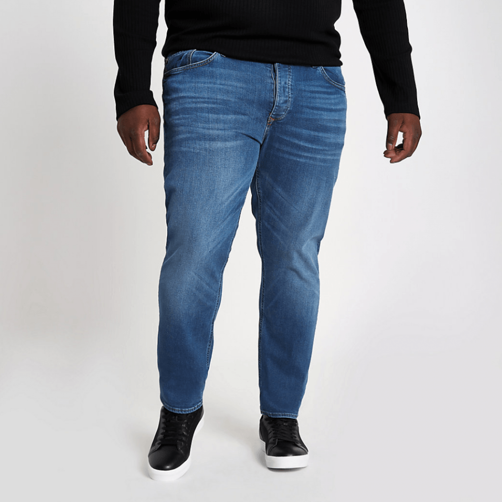 Slim Jeans for Big Guys