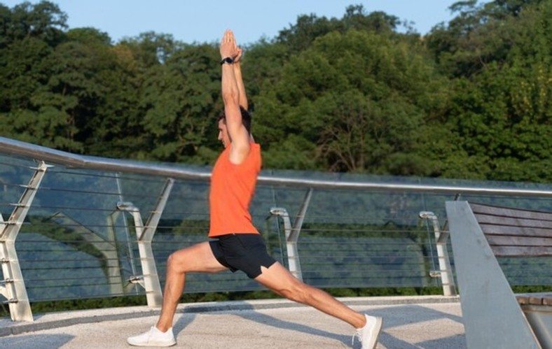 Stretching your hip