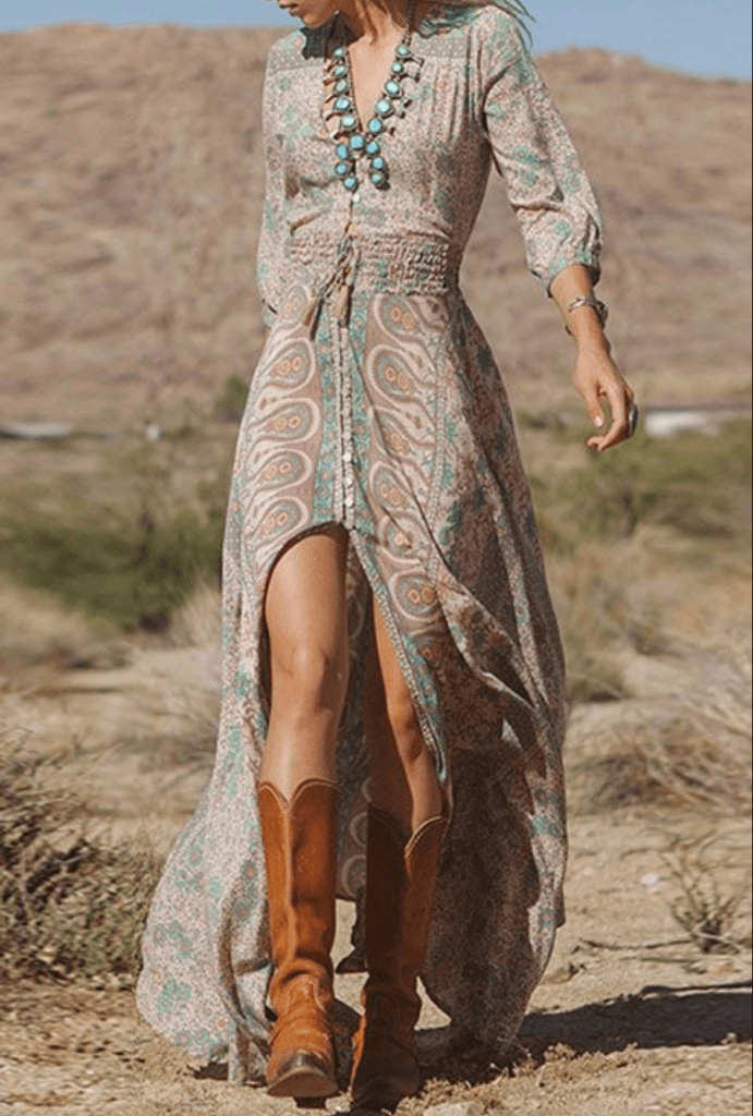 A Dress And Cover-Up