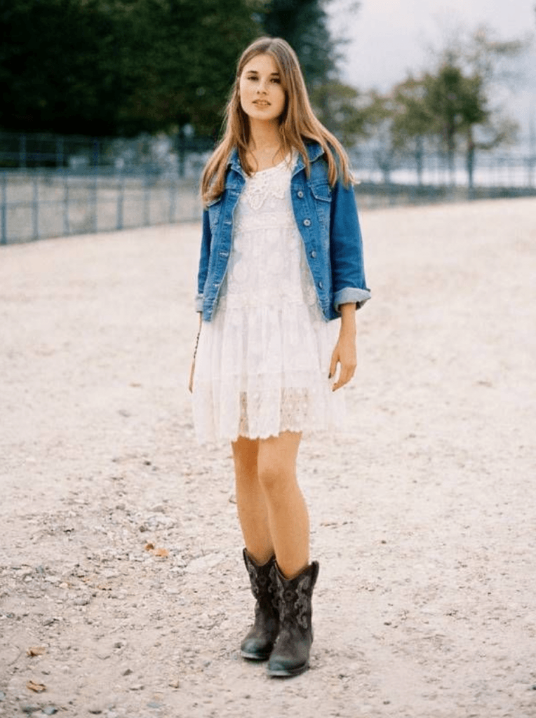 A Dress And Shorts