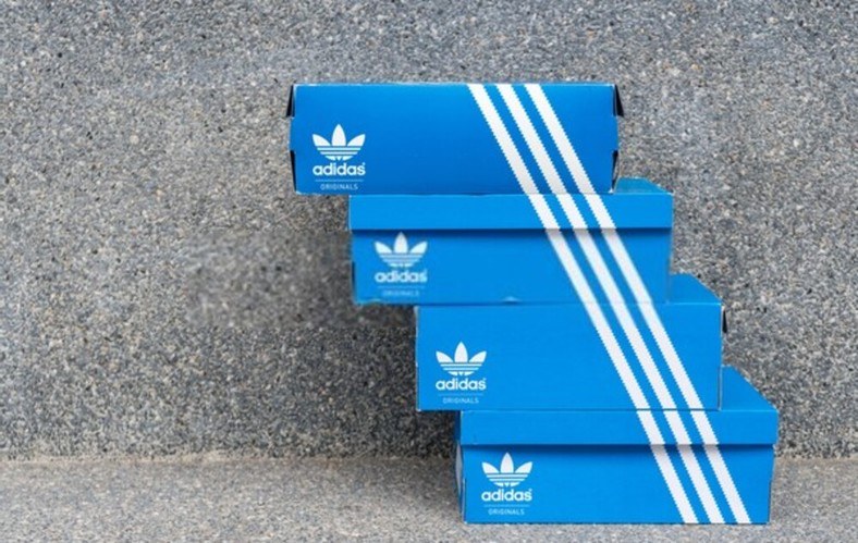 Adidas Campus Casual Replica Shoes Blue White  ShoppersBD