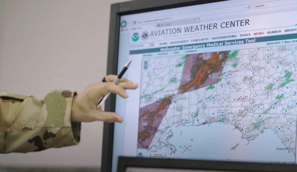 weather reports for flights