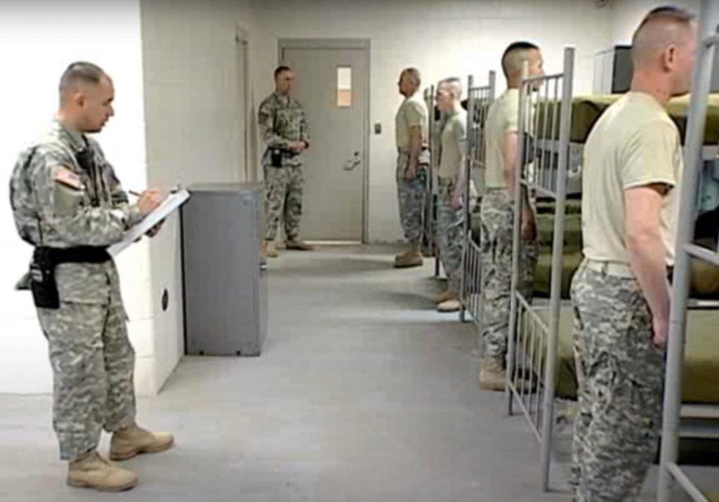 Conducting prisoner formations and roll calls