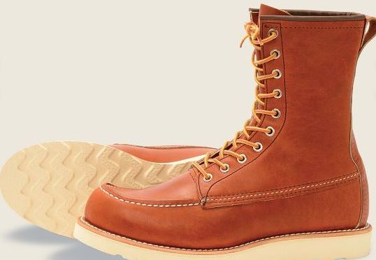 Red Wing 8" Moc Toe Boot