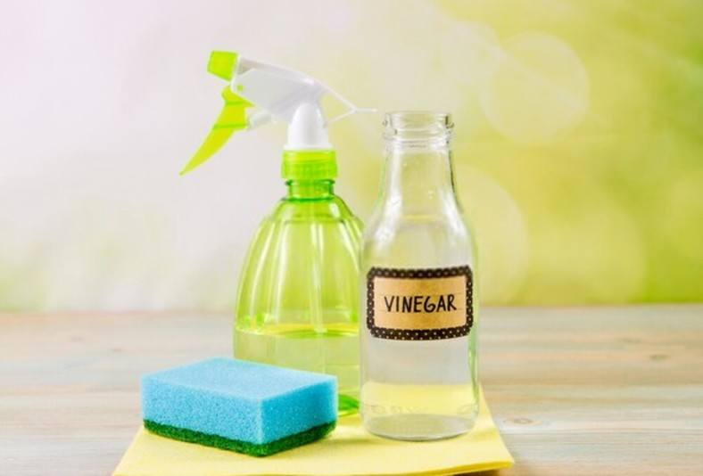 White Vinegar and Water