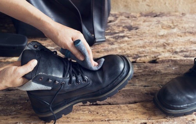 Step 5: Dry Shoes