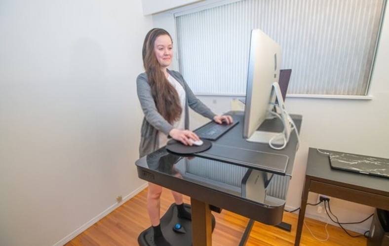  Use a Standing Mat that Provides Some Relief for Your Feet While You Work Standing Up  