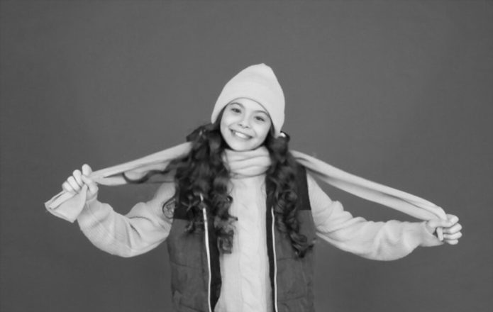 Long Fluffy Scarf