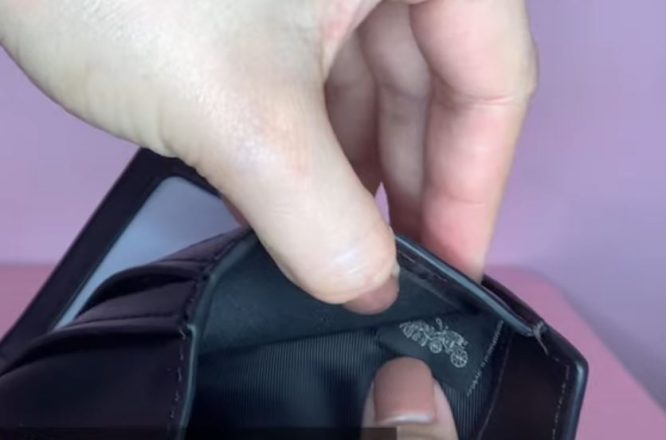 Serial number coach sales bag fake vs real