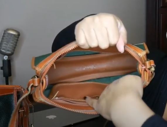 Dooney and bourke bag on sale id number