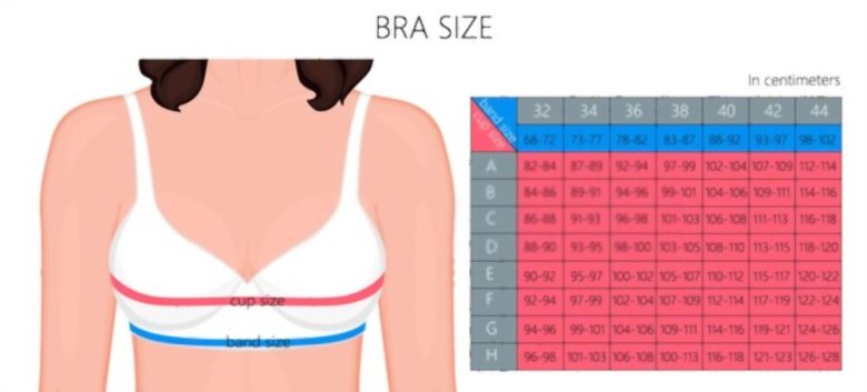 Bra Size Conversion Chart