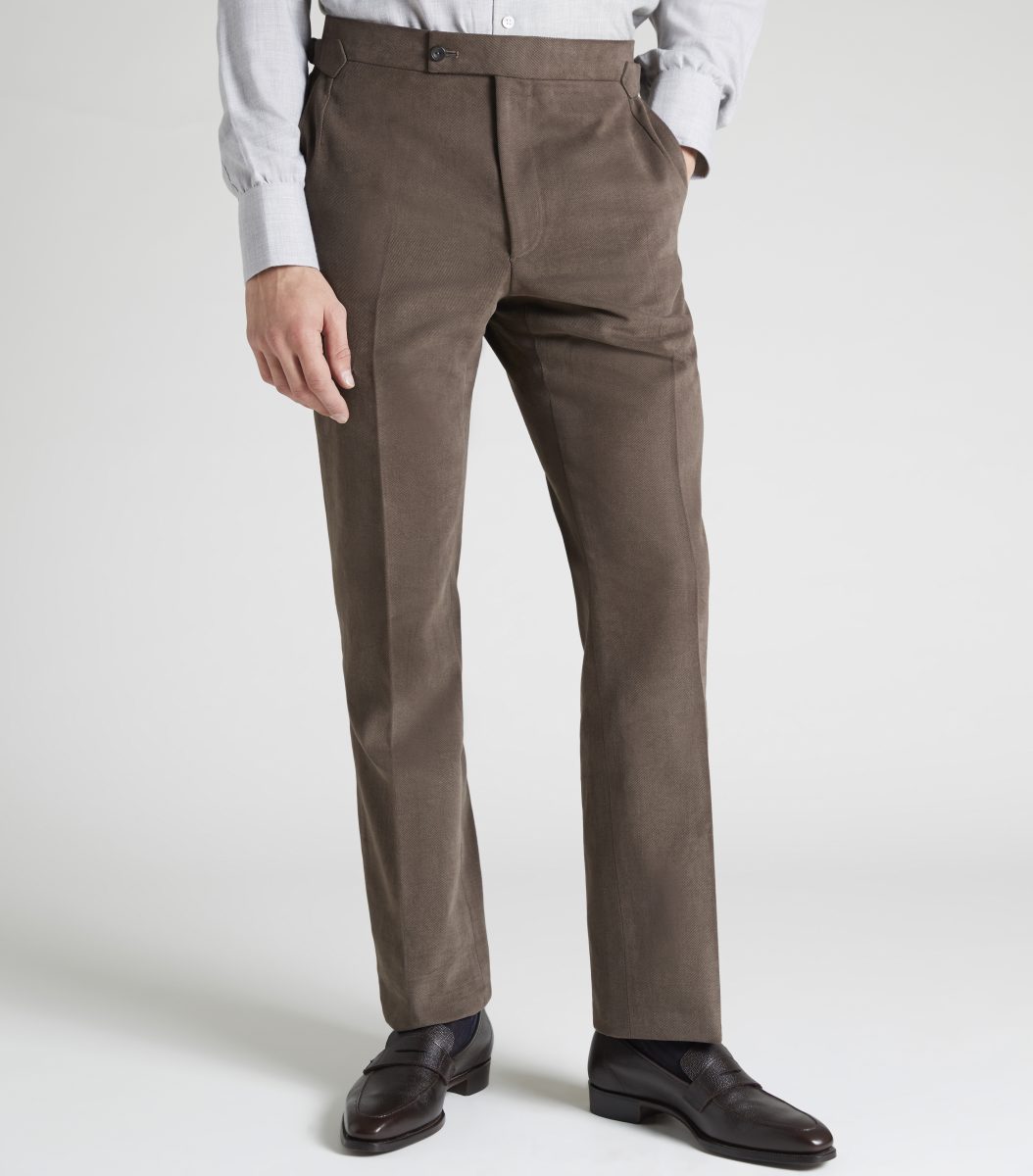 33. Brushed Cotton Trousers 