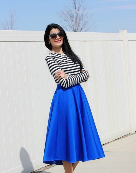 Cobalt Blue High Heed Shoe