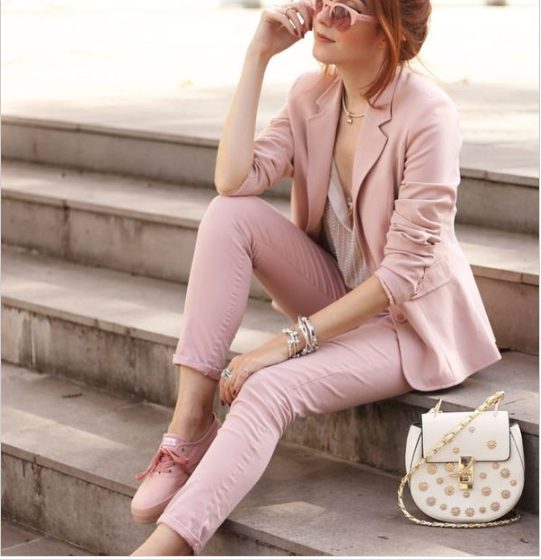 A Pink Suit