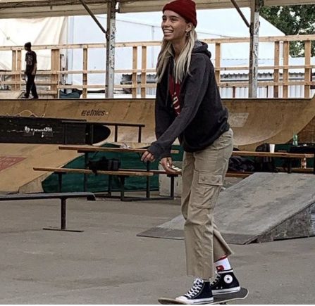 T-Shirt, Cotton Jacket, Wide-Leg Cargo Pants, and Cloth Hats