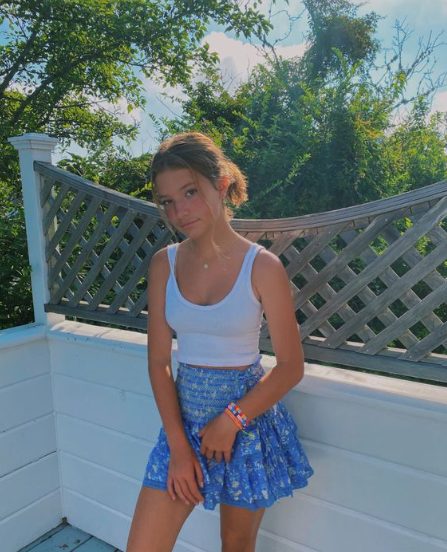 Tank Top and Ruffle Skirt