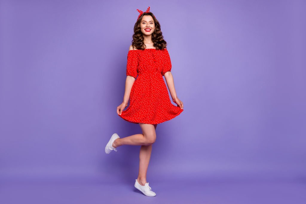 Flat Shoulder Dress