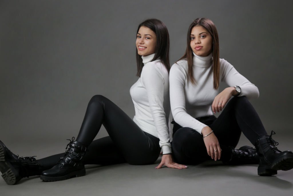 Turtleneck T-shirt and Leggings