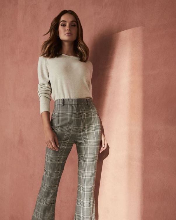 Mules with cropped flare