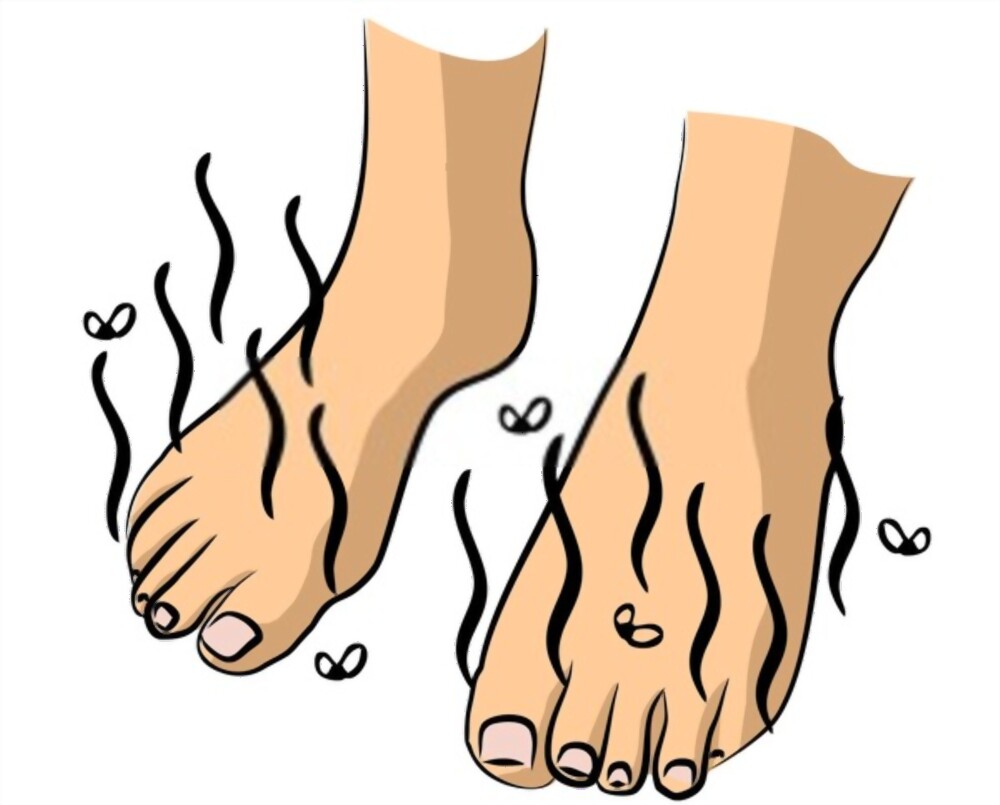 When It's Cold, Feet Still Sweat: General