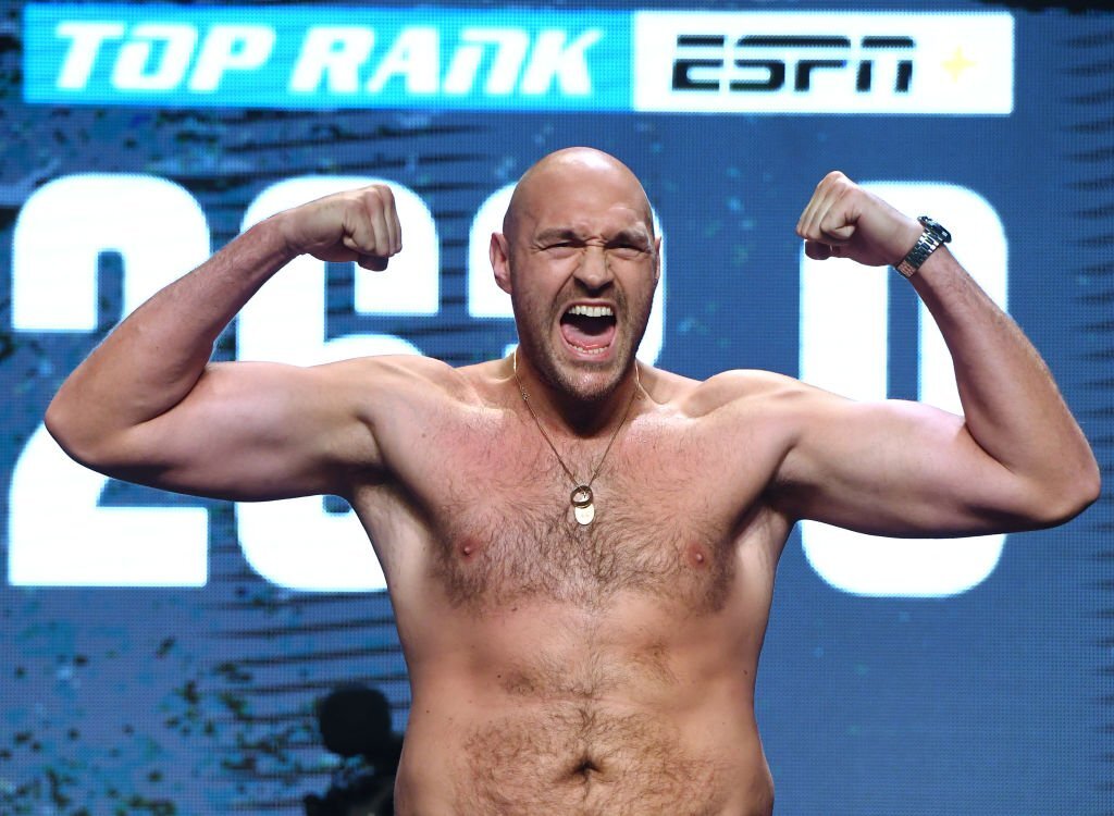 Tyson Fury Height and Weight