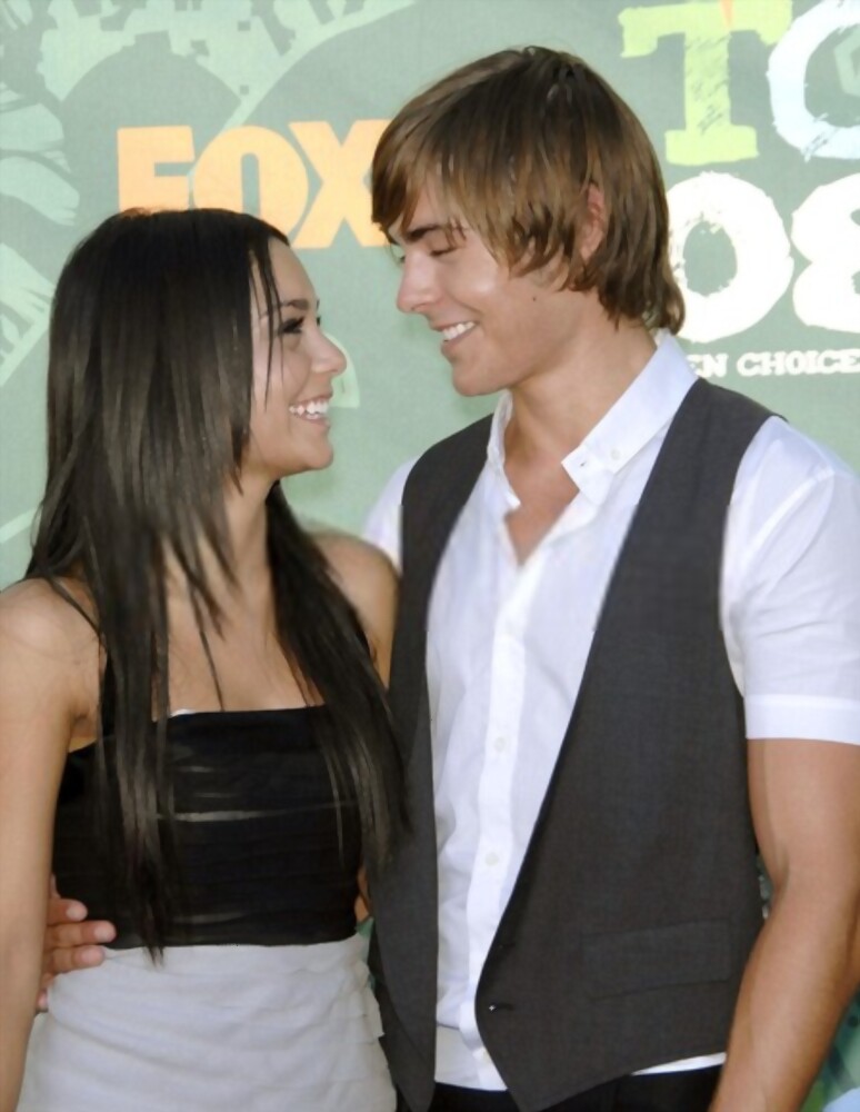 Vanessa Hudgens and Zac Efron