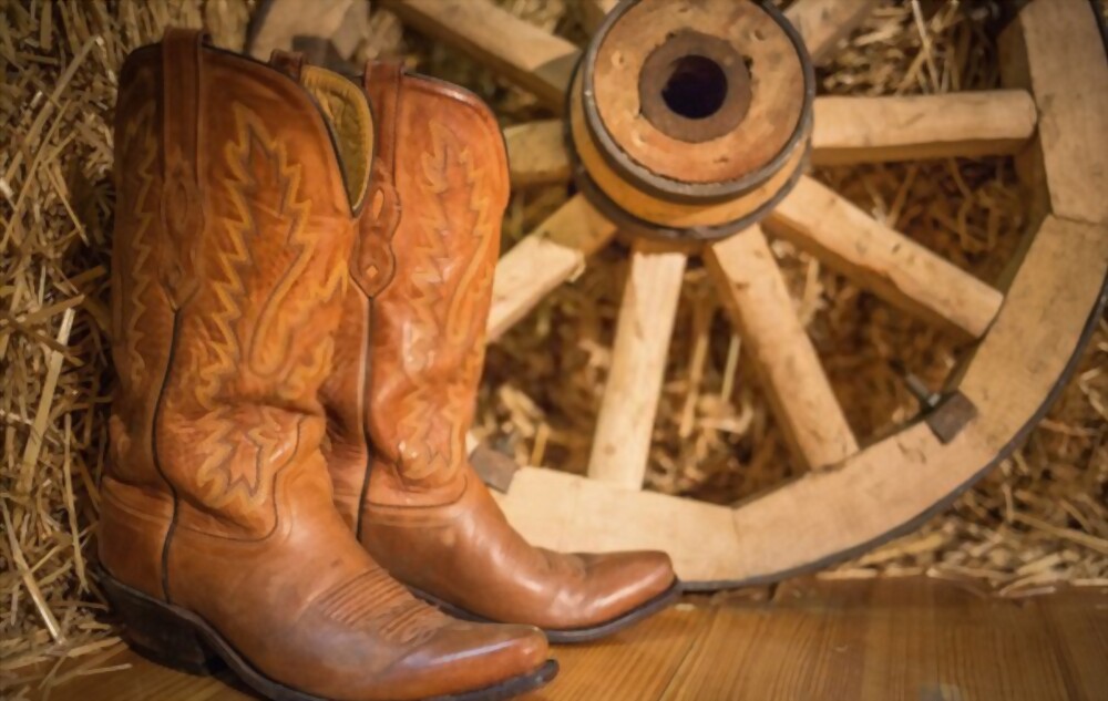 Cowboy heel style #1: Fowler