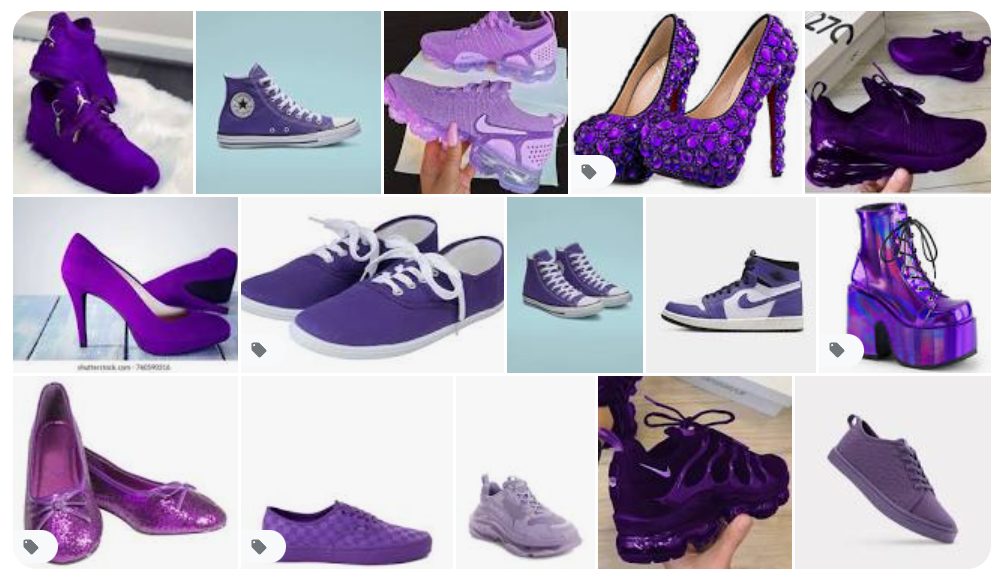 Purple Shoes