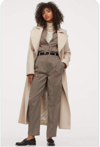 Trench And Tailored Pants