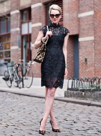 Black Lace Dress