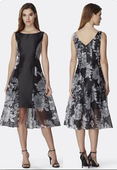 Black Floral Dress