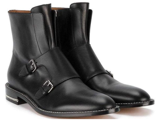 Monk Strap Ankle Boots