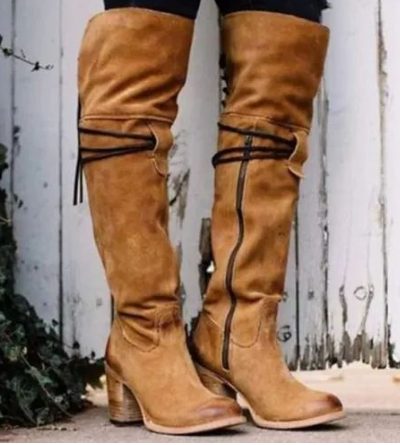 Cuban Heels Boots