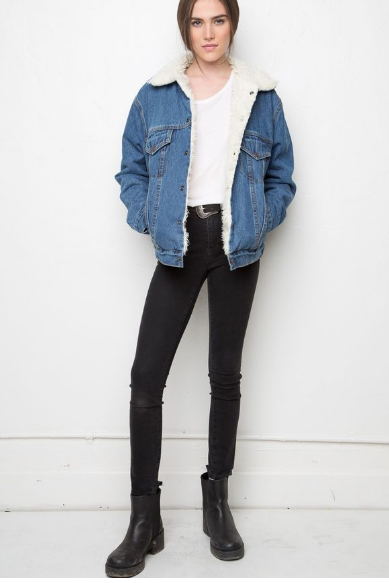 Denim Jacket and Jeans