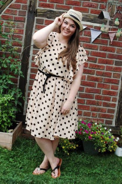 Ruffle Polka Dot Dress