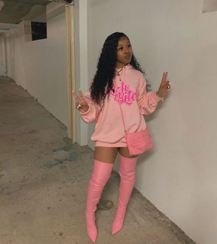 Oversized Hoodie and Boots
