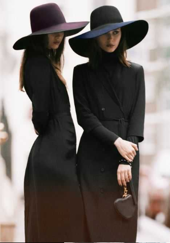 Outfits with Trench Coats and Wide-brimmed Hats