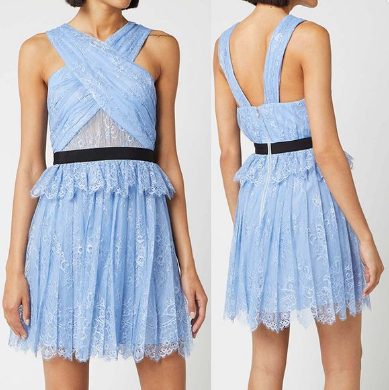 Blue Lace Dress