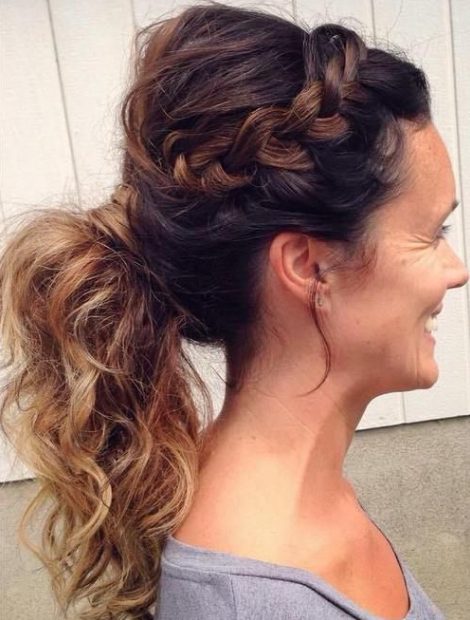 Sassy Braided Pony