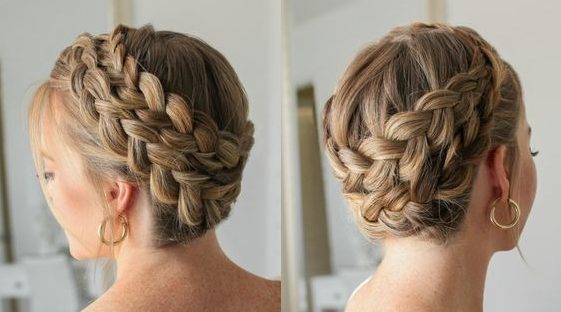 French Braid Crown